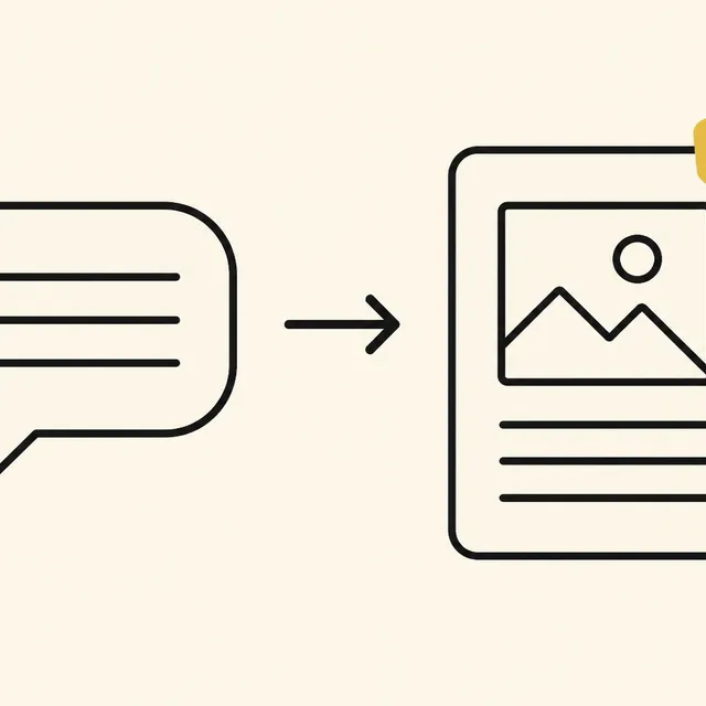 One written idea turning into a complete Etsy listing with images, copy and files